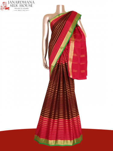 Exclusive Veldhari Mysore Crepe Silk Saree